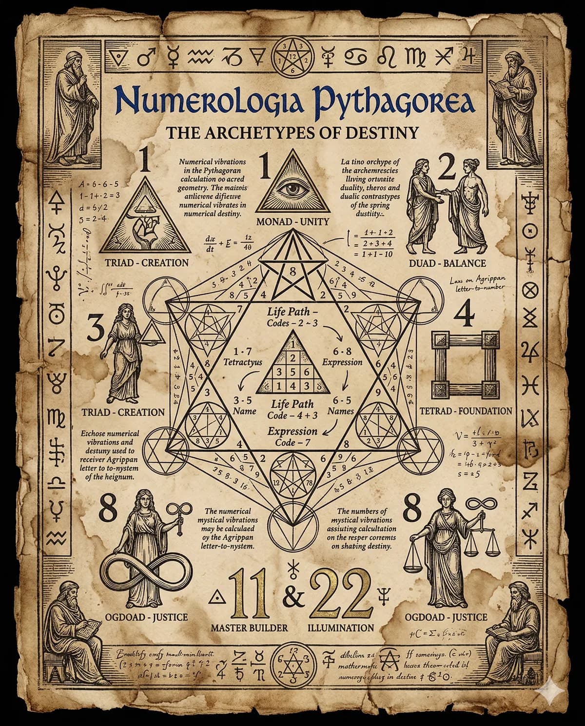 Нумерология: Пифагорейская школа